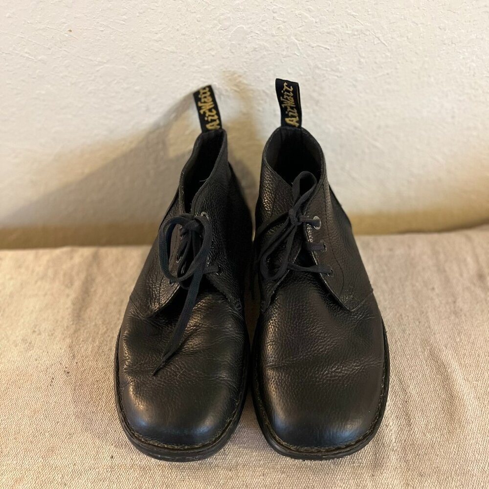 Dr Martens Men's Black Leather Unisex Sussex Chukka Boots Sz 12